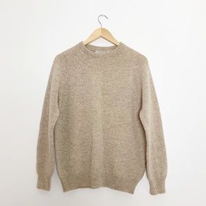 Vintage Scotland Shetland Wool Pullover Sweater L